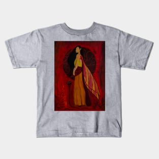 Leo Fairy of the Zodiac Kids T-Shirt